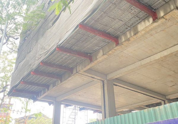 Dầm I150 Dài 1m7 Đỡ Giáo Bao Che Công Trình Cao Tầng