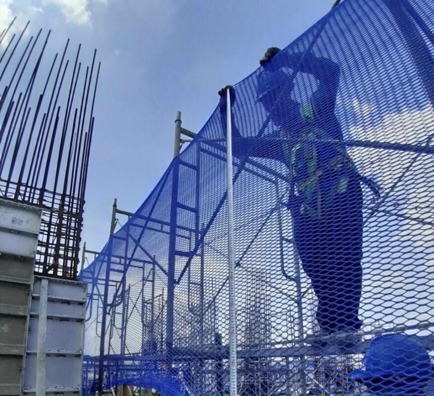 Lưới an toàn chống rơi bảo vệ người lao động